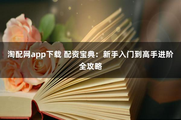 淘配网app下载 配资宝典：新手入门到高手进阶全攻略